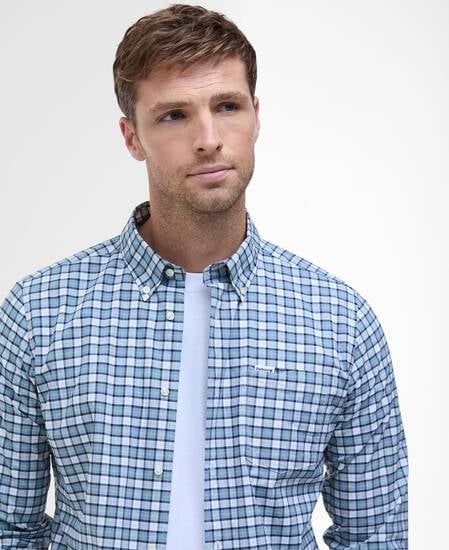 Lomond Tailored Long-Sleeved Shirt Northshore Tartan