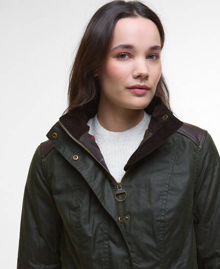 Giacca cerata Fern Fern/Classic Tartan