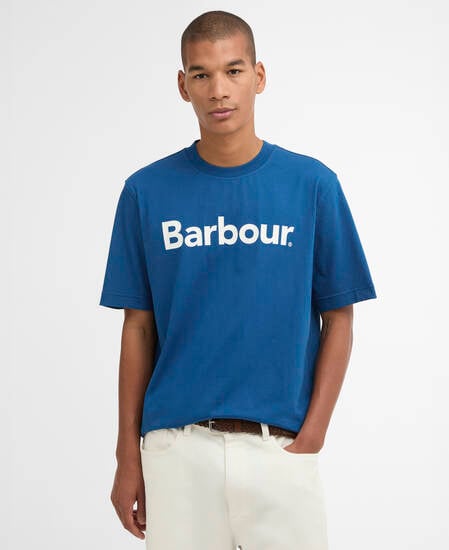 T-Shirt Logo Relaxed Sailboat Blue