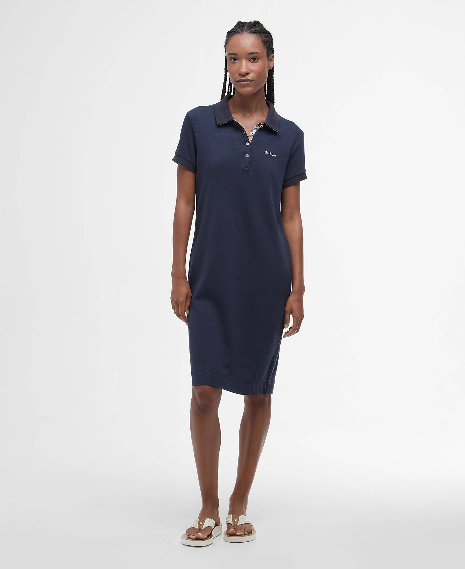 Polo Shirt Midi Dress image number 1