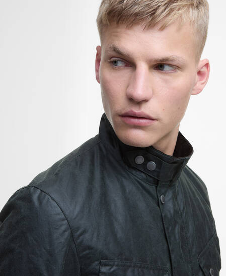 Tourer Duke Waxed Jacket Sage