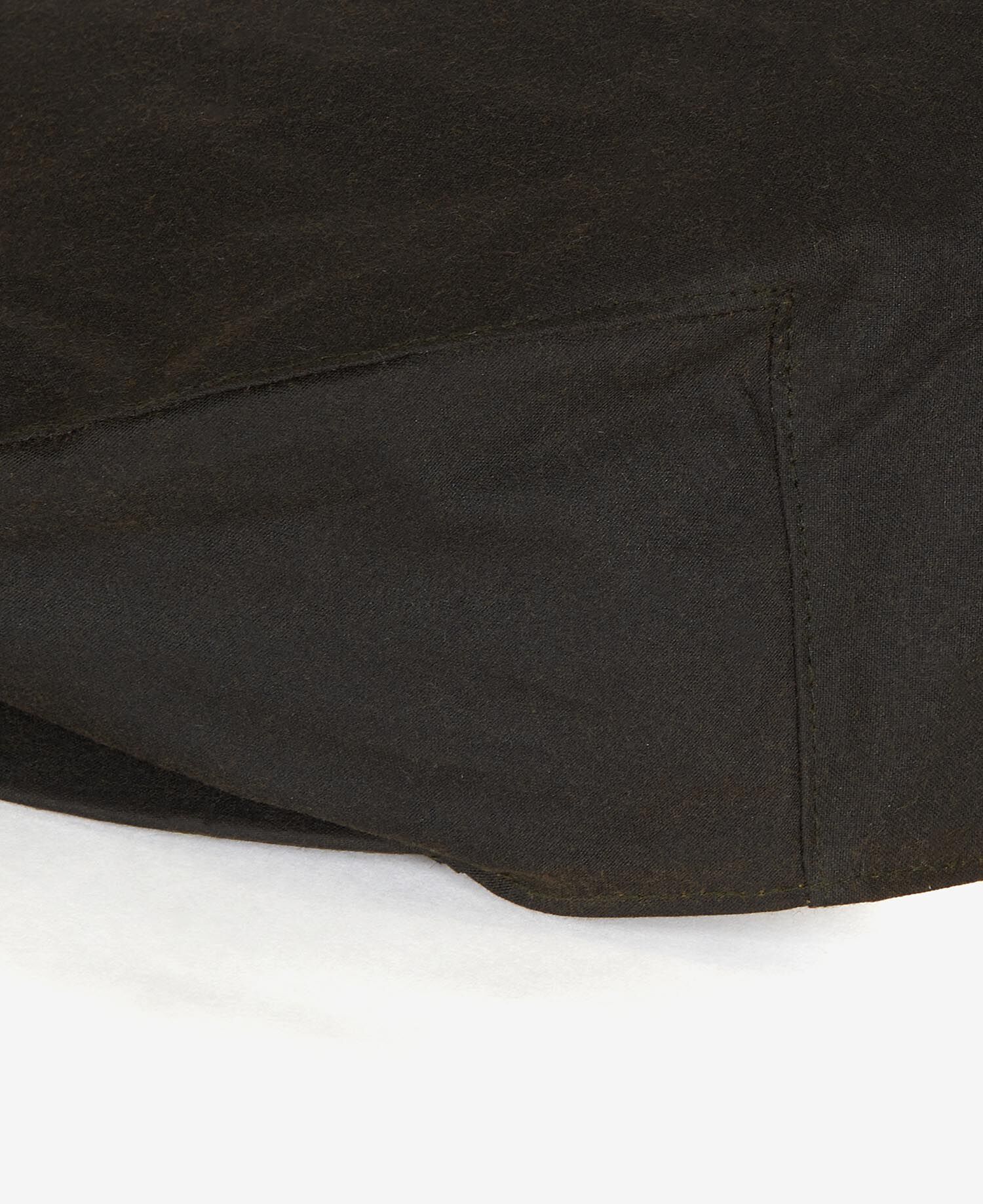 Waxed Flat Cap Olive