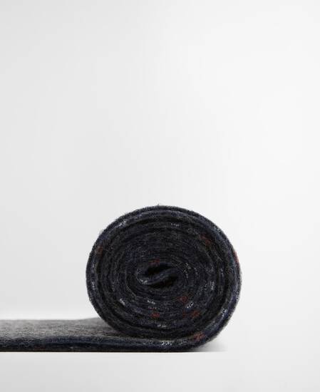 Marsden Reversible Lambswool Scarf Grey/Navy