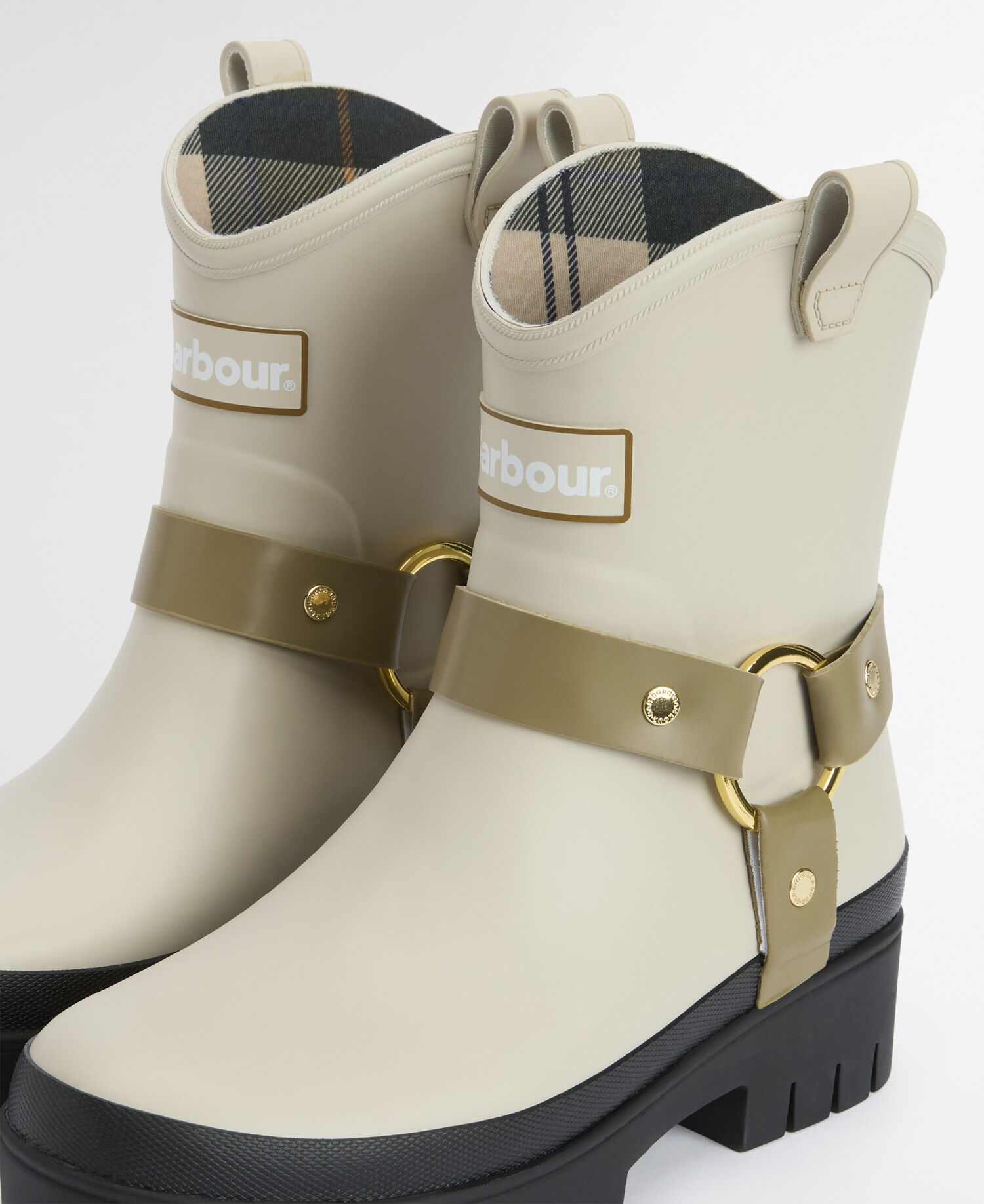 Gummistiefel Elley Harness Light Oak/Bleached Olive