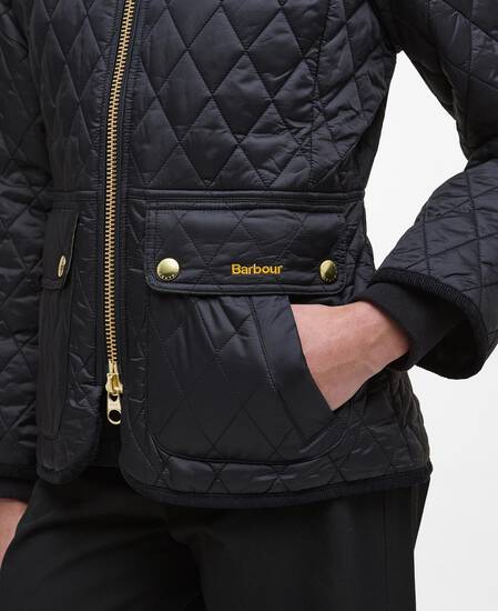 Giacca trapuntata Beadnell dalla vestibilità aderente Black/Classic Giacca trapuntata Beadnell dalla vestibilità aderente Black/Classic