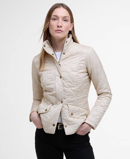 Flyweight Cavalry Quilted Jacket Pearl-Stone