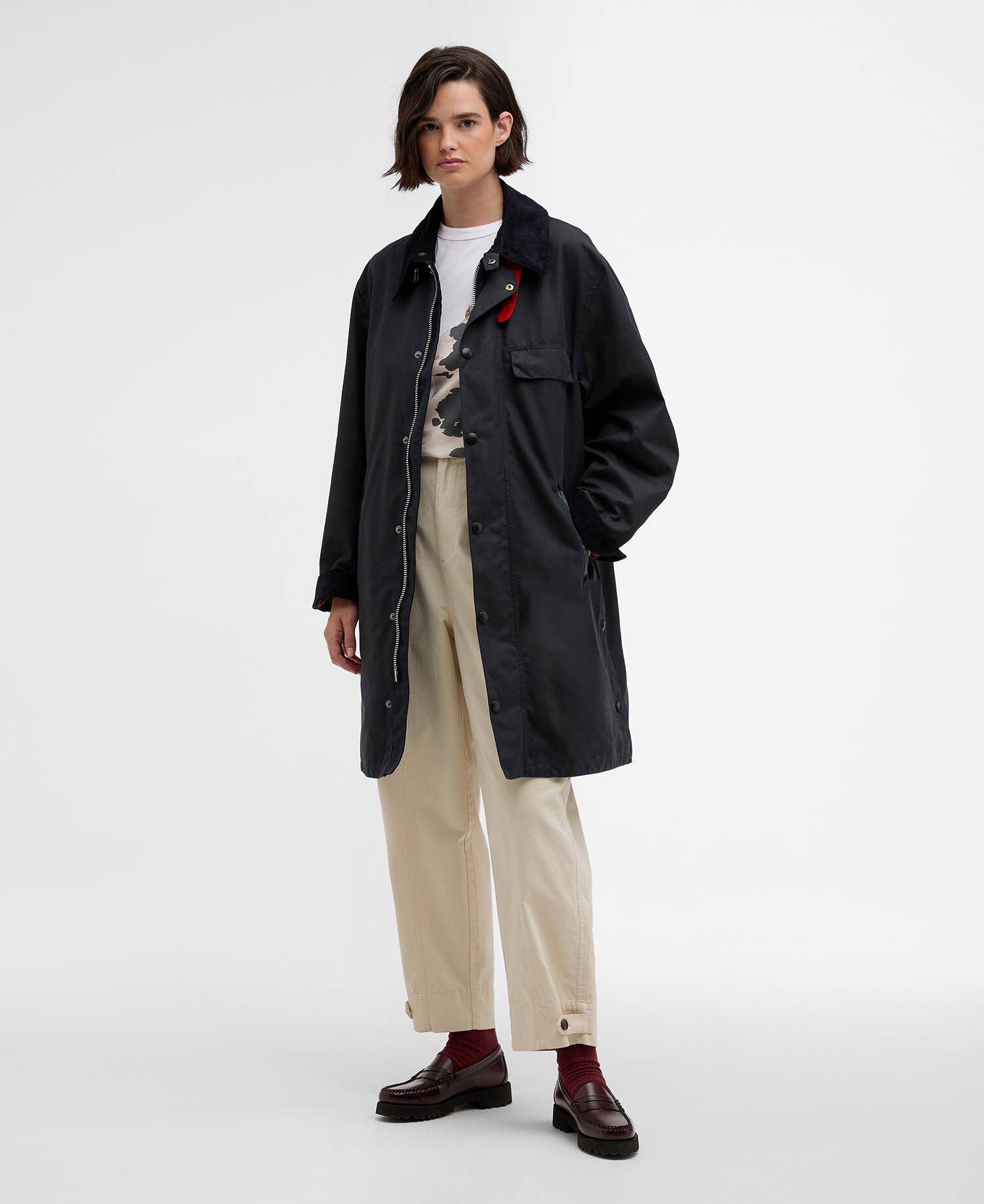 Paul Smith loves Barbour Wachsjacke Beeston image number 2