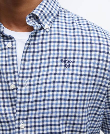 Finkle Tailored Long-Sleeved Shirt Classic Navy