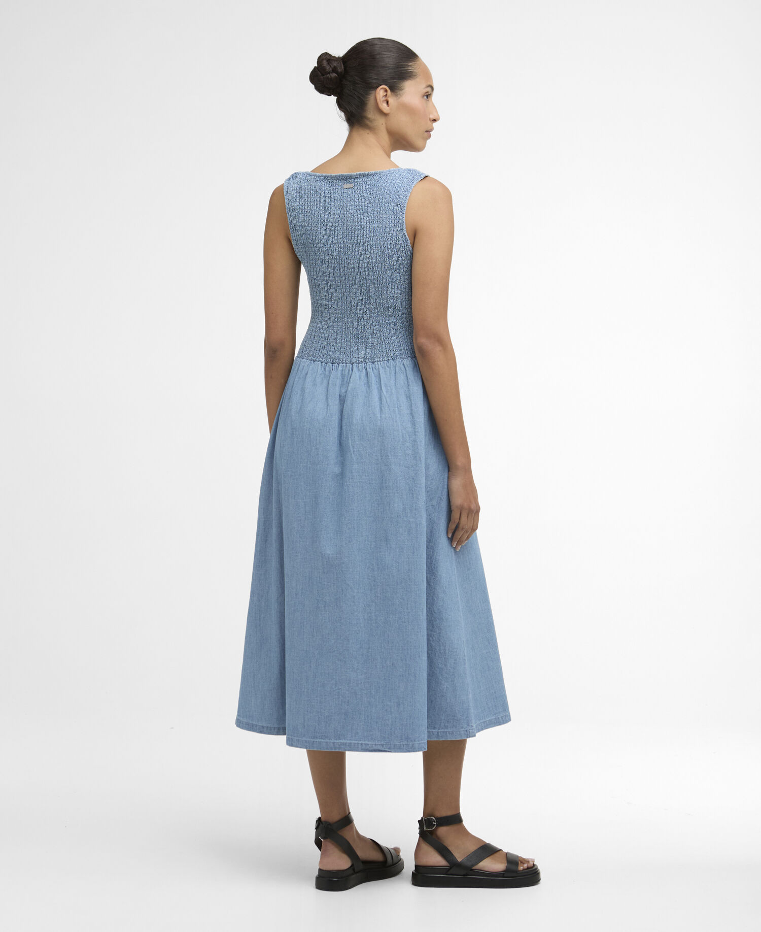 Josie Midi Dress Chambray