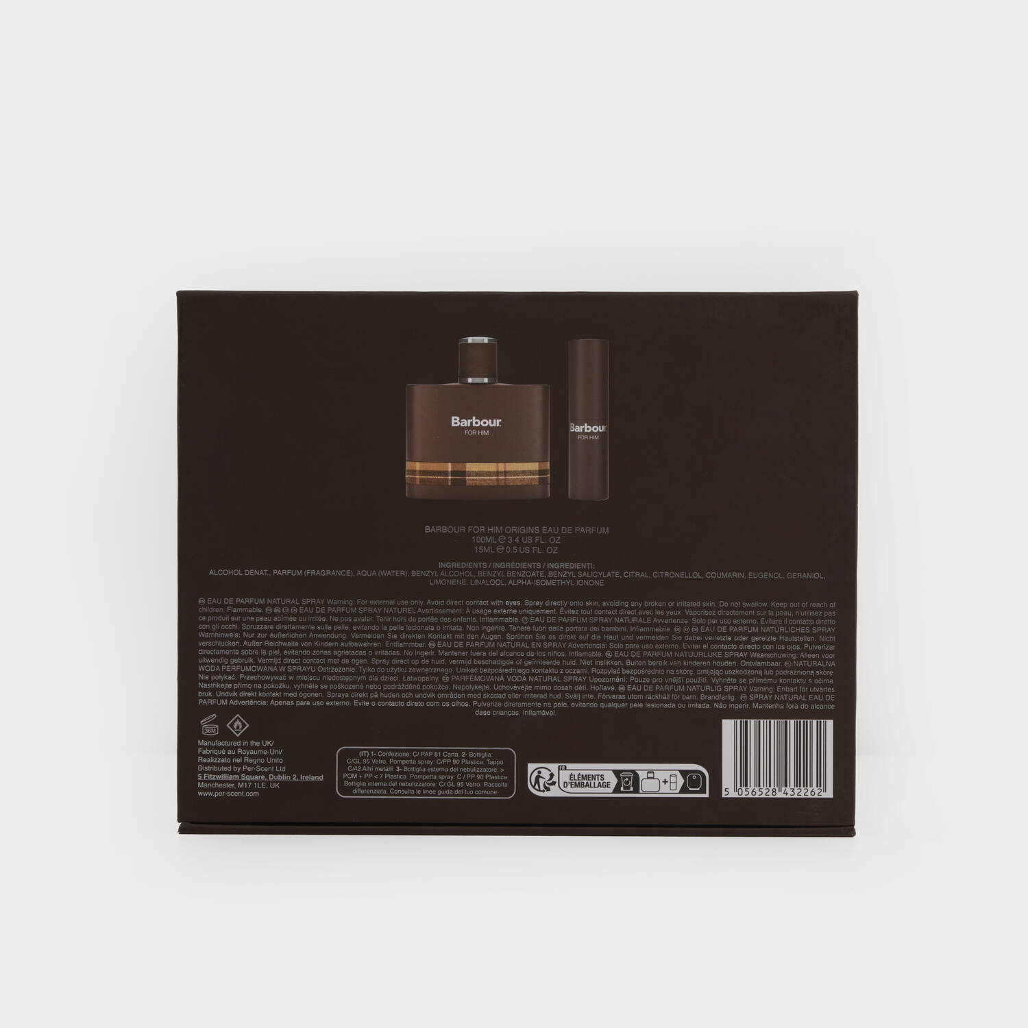 Heritage for Him Hero Fragrance Gift Set image number 1