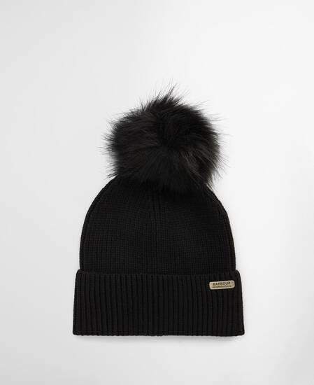 Mallory Pom Beanie Black