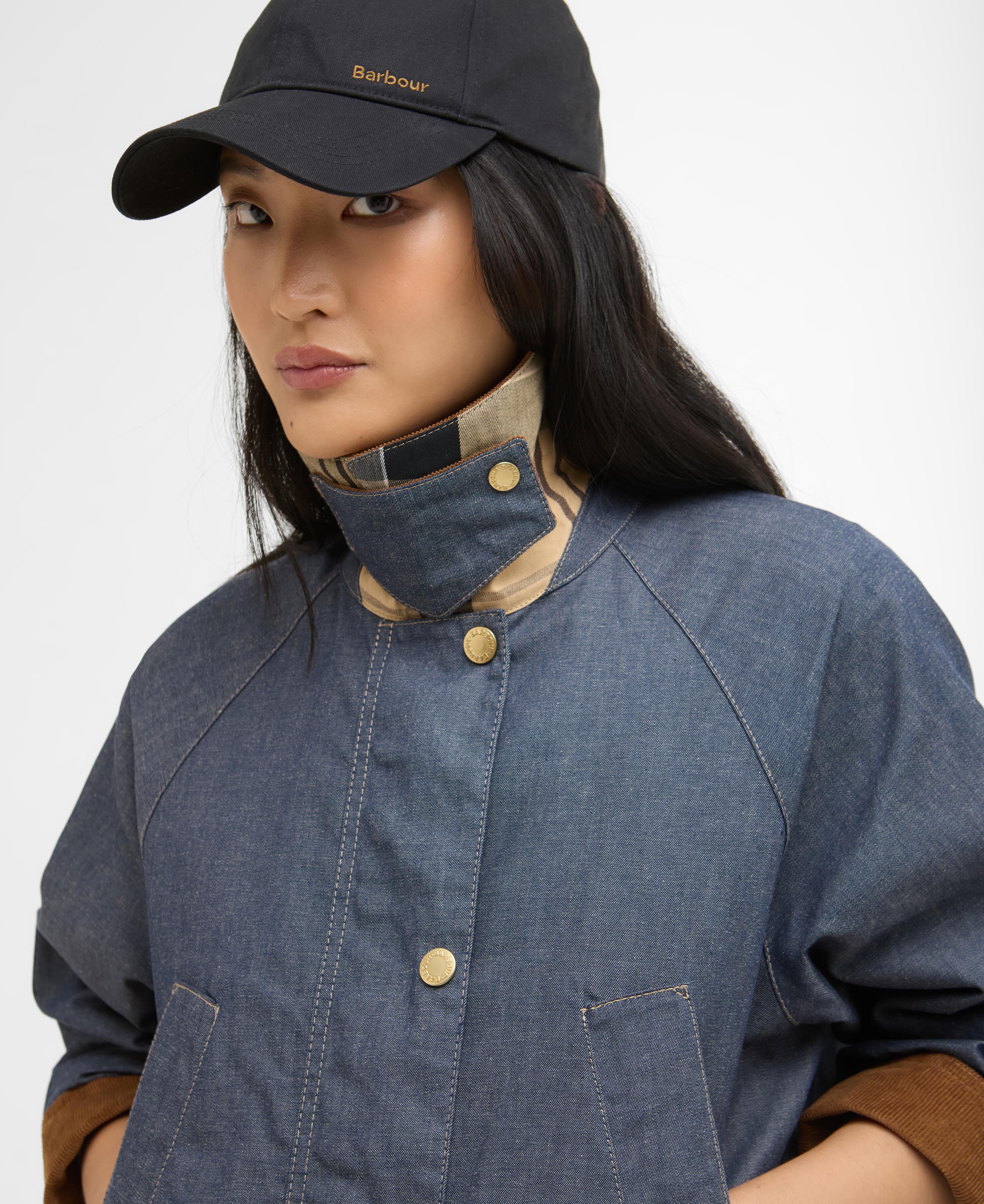 Giacca casual Asker in denim Indigo / Dress