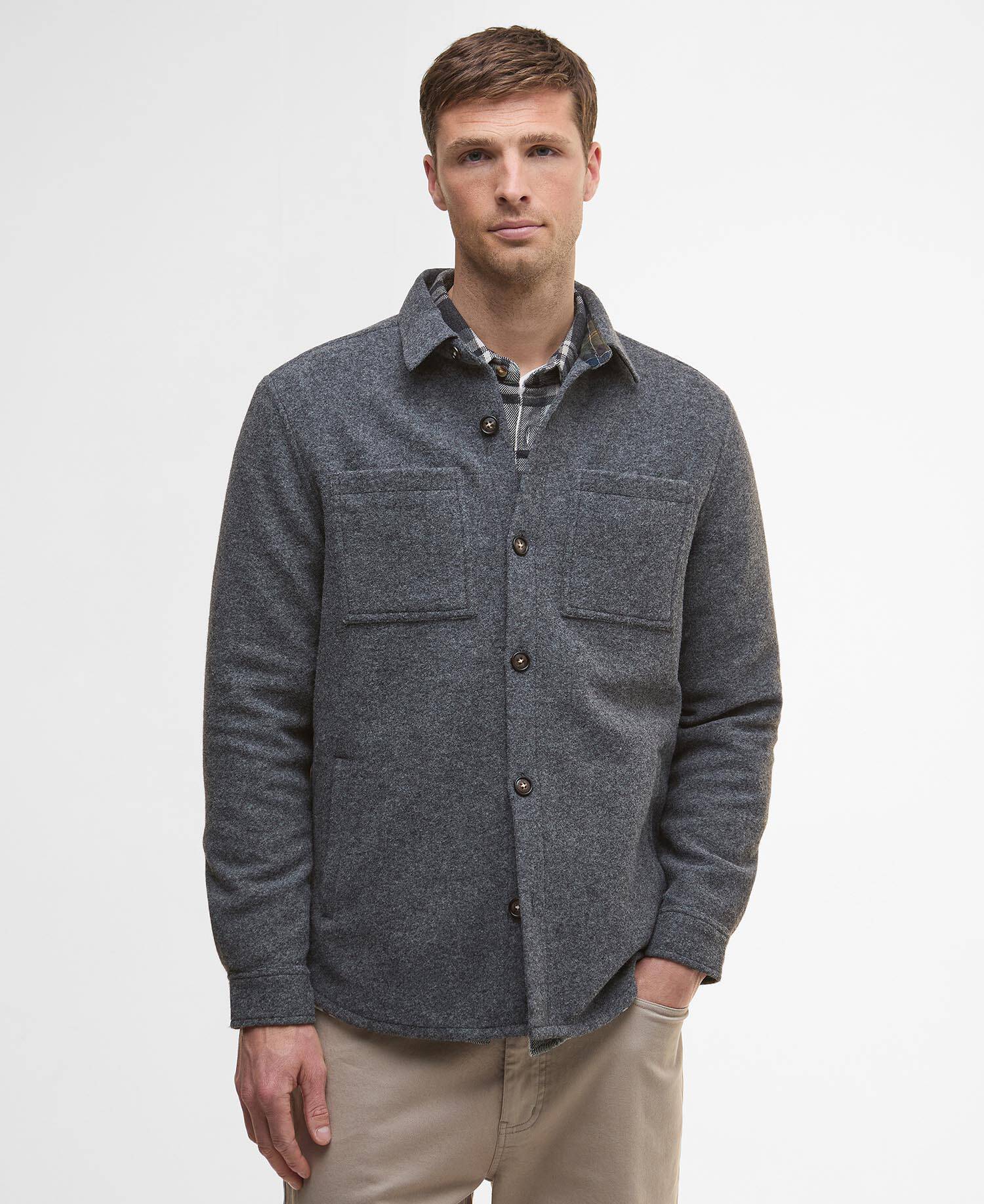 Overshirt leggermente aderente Marlow image number 0