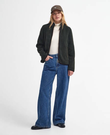 Lavenham Fleece Olive-Classic