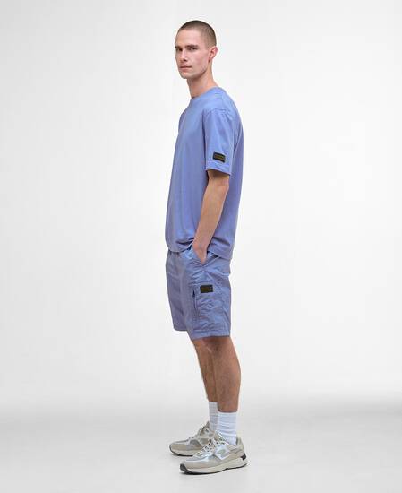Outline T-Shirt Manor Blue