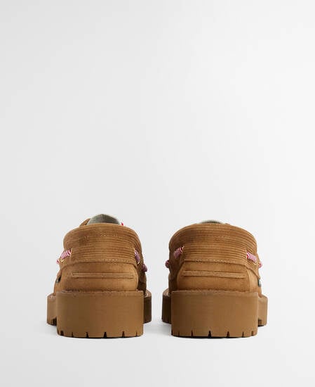 Darras Boat Shoes Beige/Mist