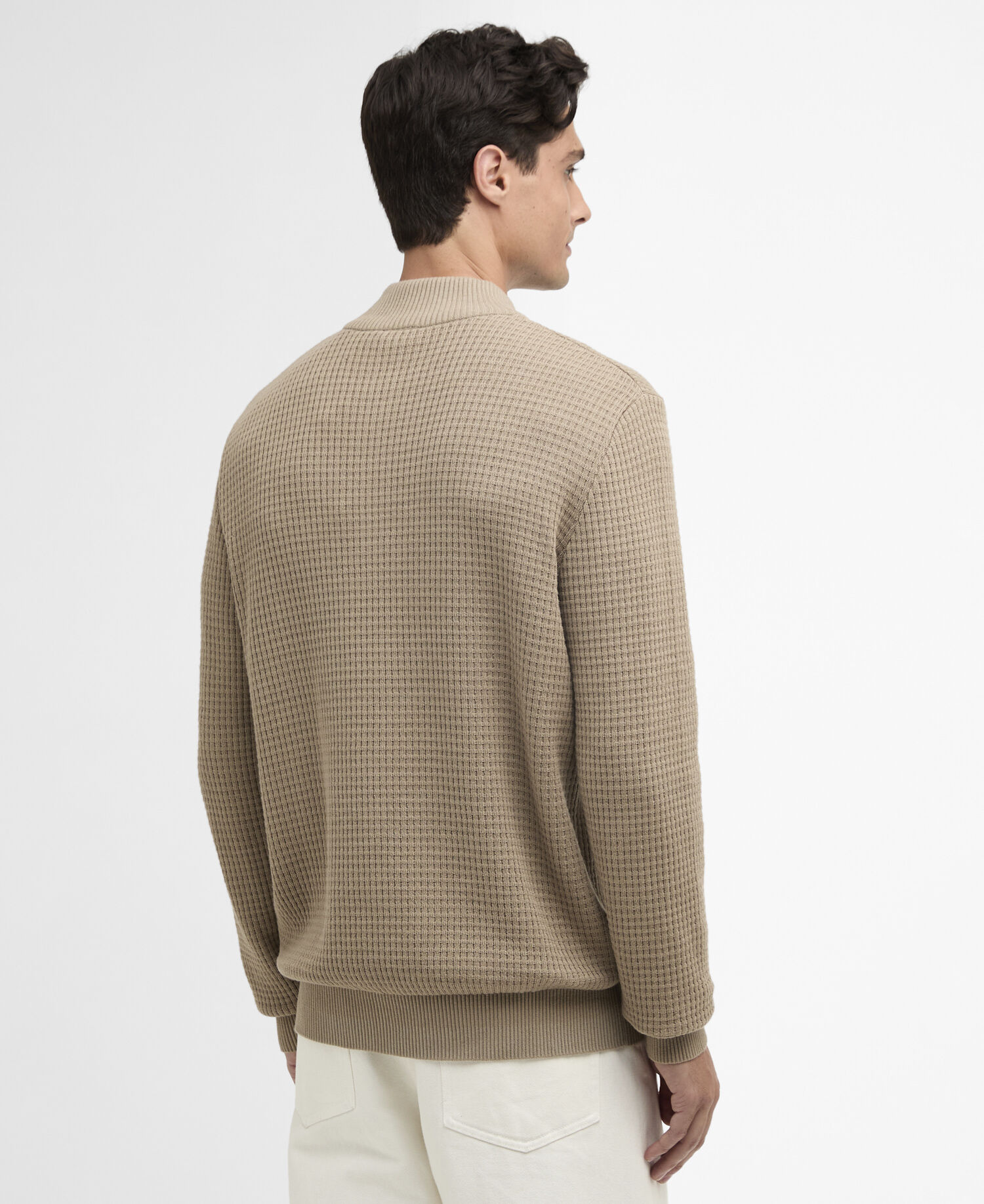 Herring Quarter-Zip Jumper Coriander