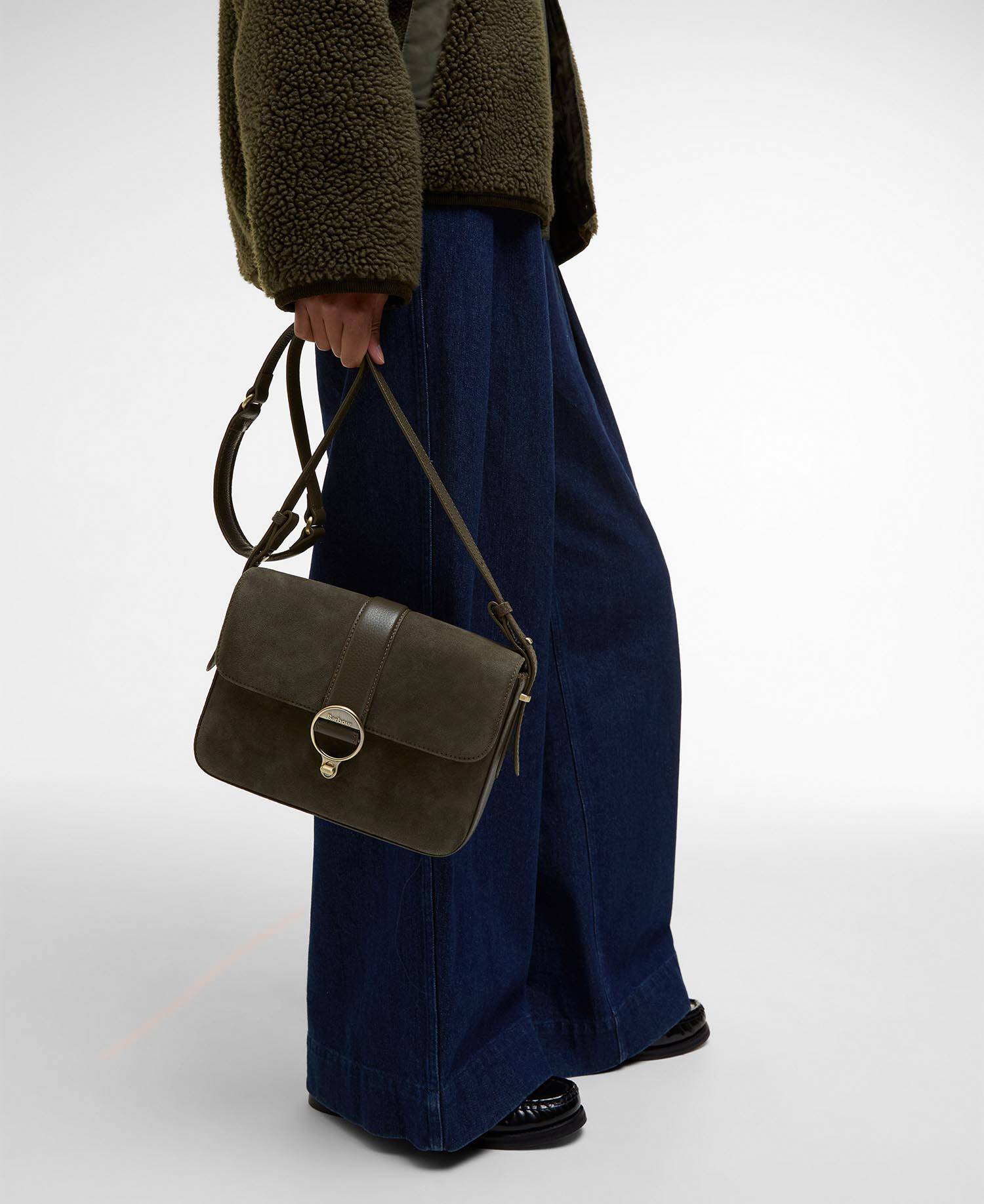 Borsa a tracolla Rosa Olive image number 1