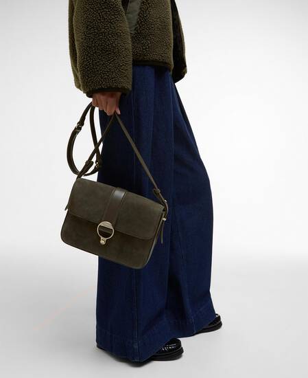 Borsa a tracolla Rosa Olive