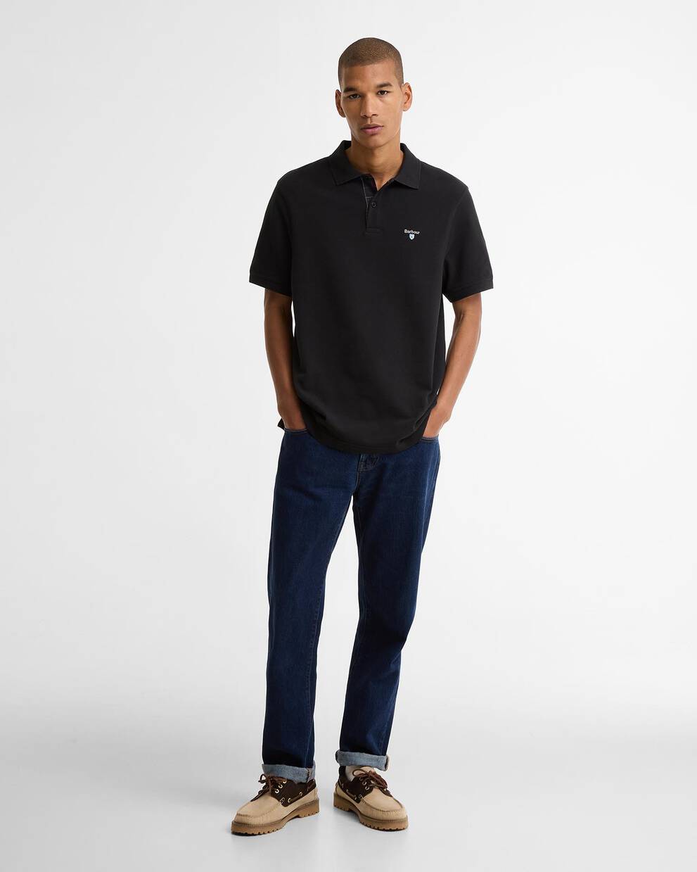 Tartan Pique Polo Shirt