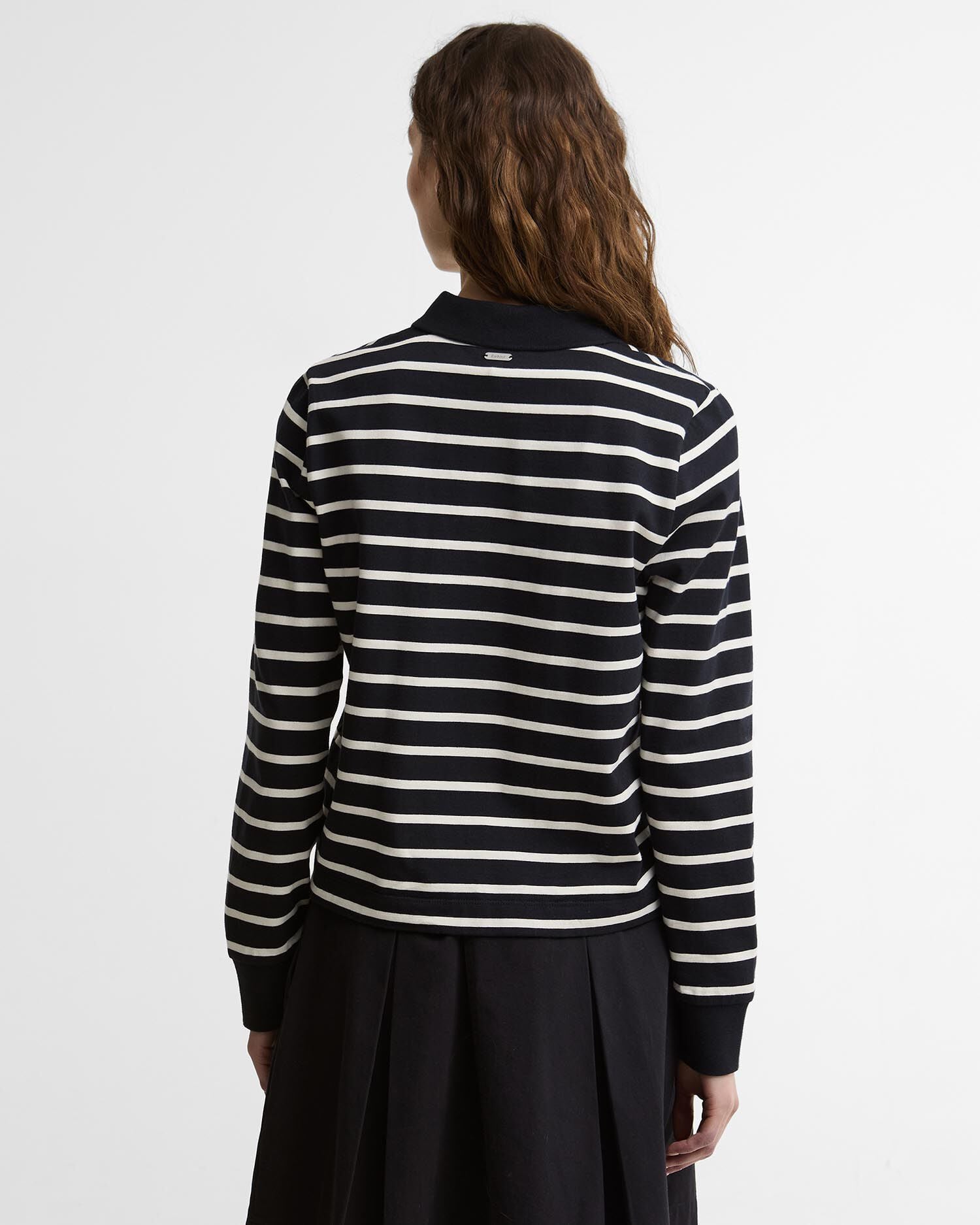 Ashwell Striped Rugby Shirt Dark Navy Stripe