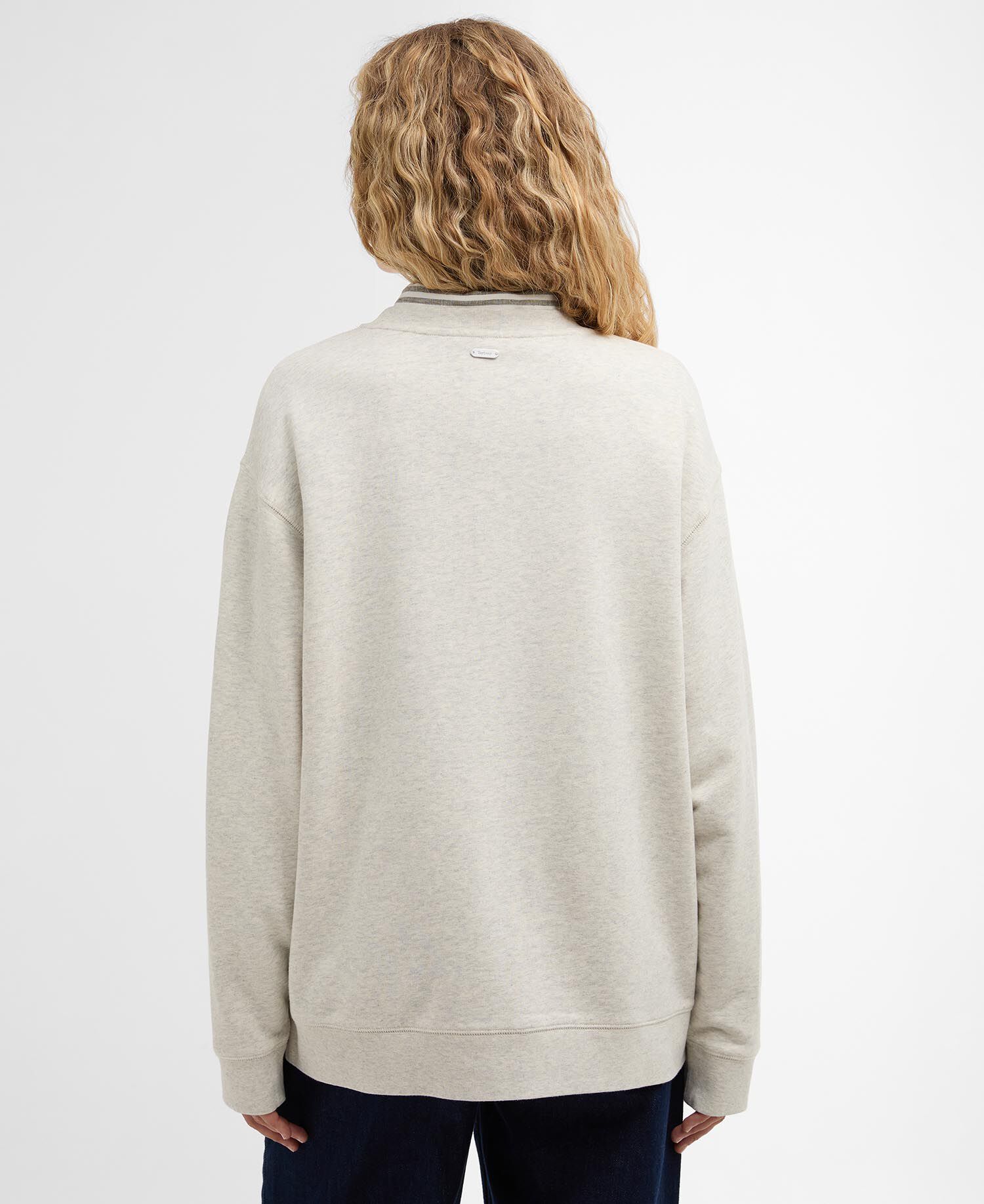 Hartland Logo Sweatshirt Cloud Marl
