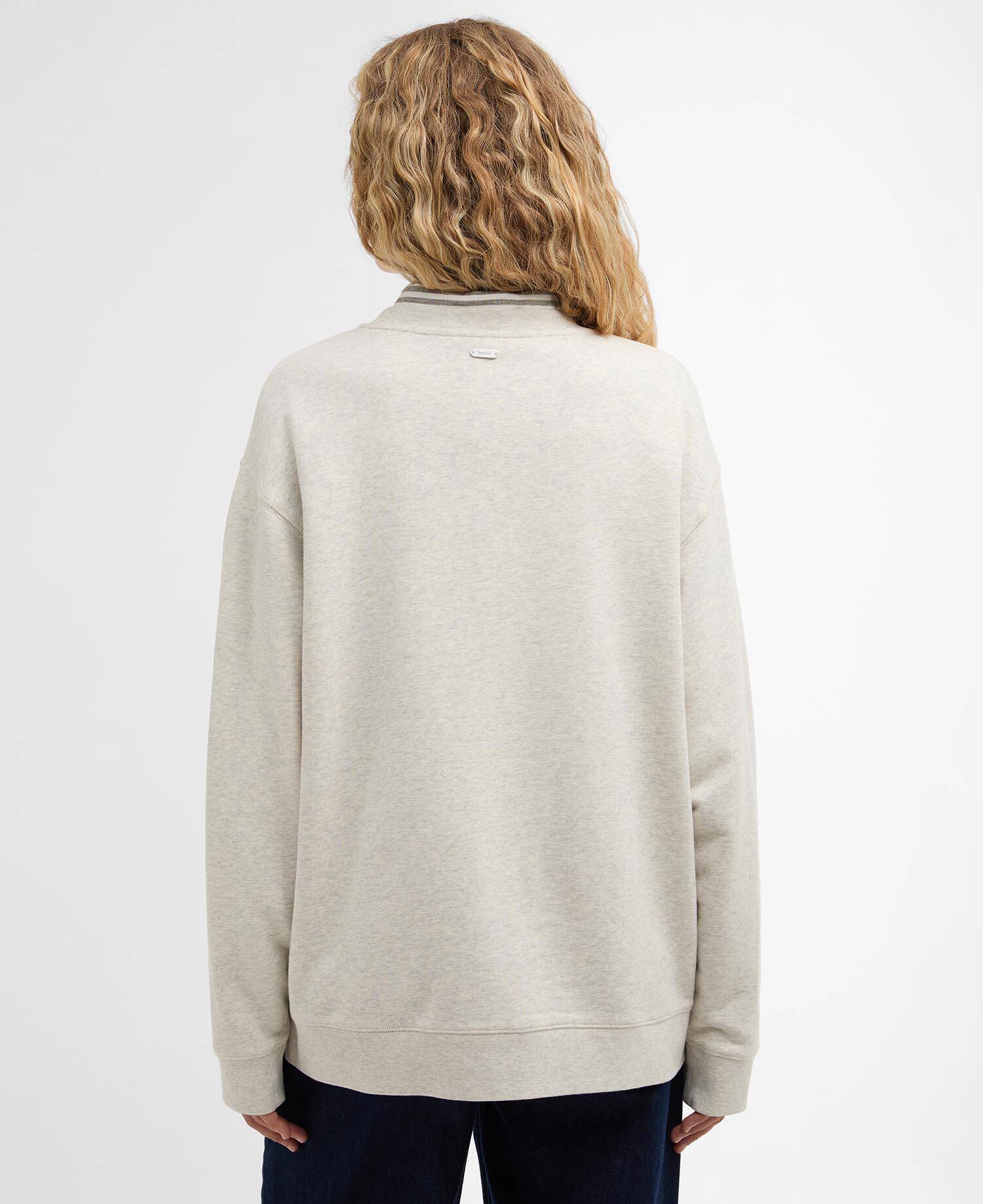 Hartland Logo Sweatshirt Cloud Marl image number 2