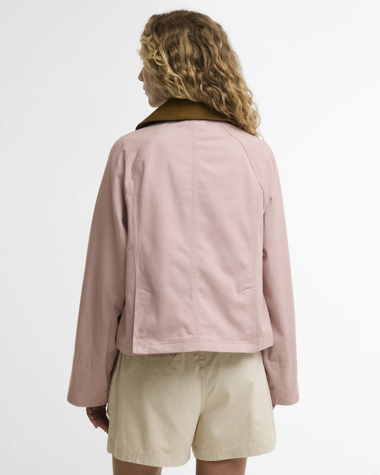 Giacca casual Beadnell dal taglio crop Gardenia/Dress/Beige image number 2