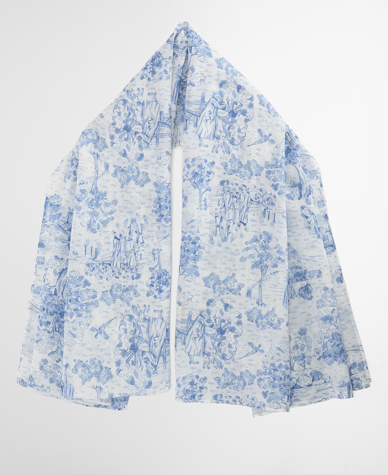 Schal Wisteria White