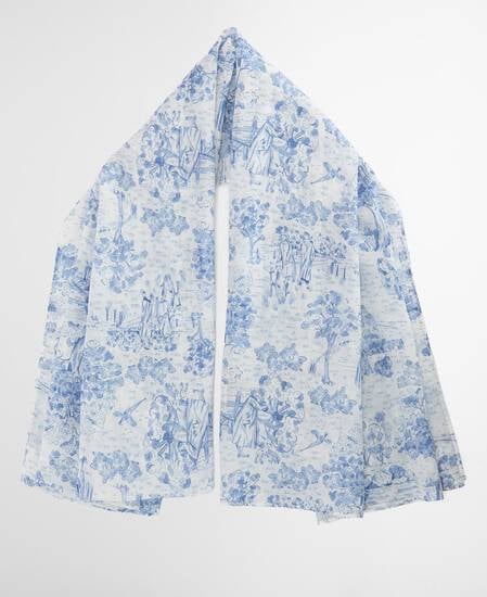 Wisteria Scarf White