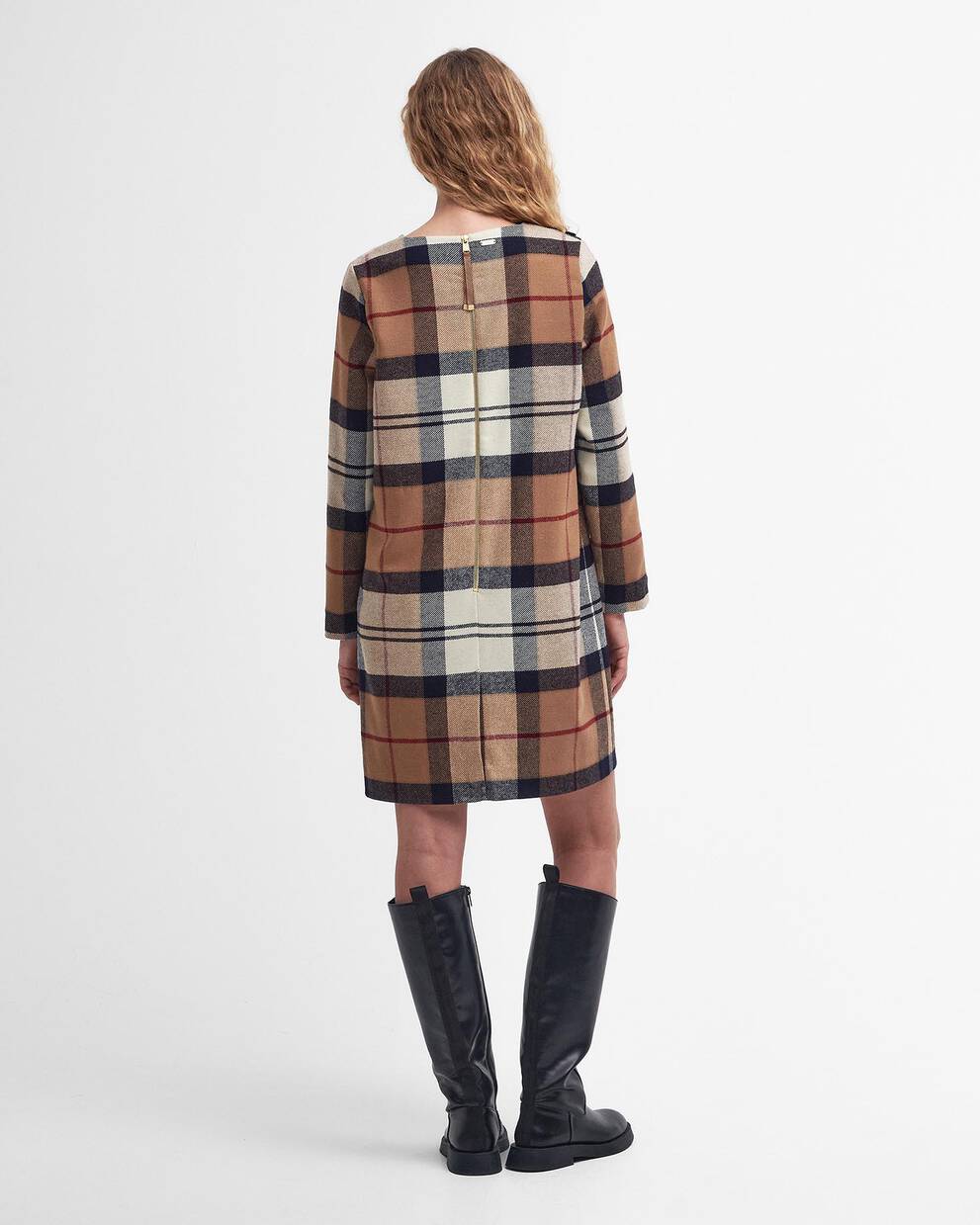 Nancy Tartan Mini Dress