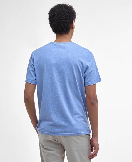 Torpoint Tartan Logo T-Shirt Chambray