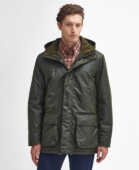 Bleaberry Waxed Jacket Fern