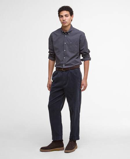 Hemd Lomond Tailored Midnight Oak Tartan