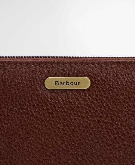 Birch Leather Matinee Purse Brown Birch Leather Matinee Purse Brown
