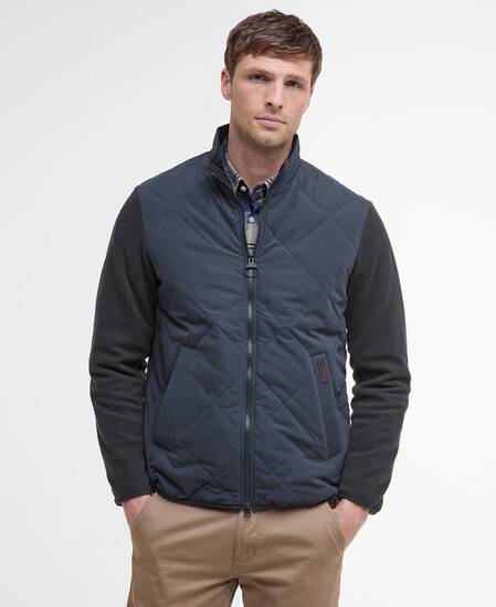 Hybrid Fleece Jacket Classic Navy