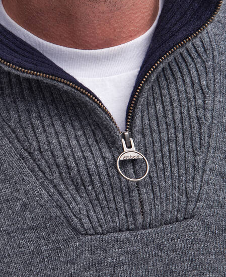 Felpa con mezza zip Nelson Essential  Felpa con mezza zip Nelson Essential