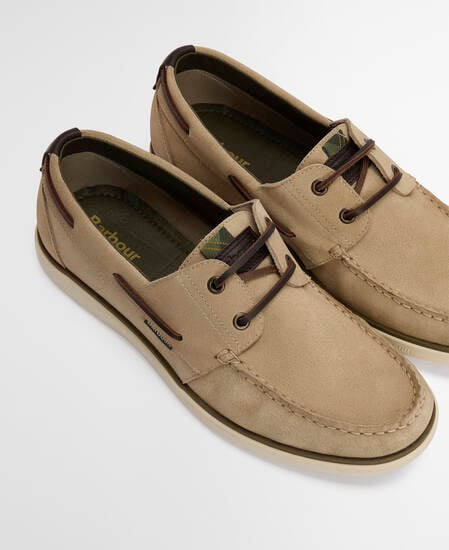 Scarpe da barca Rothley Taupe Suede