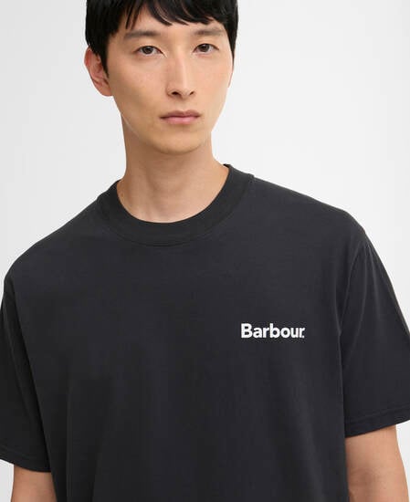 Crossby Archive Logo Oversized T-Shirt Black