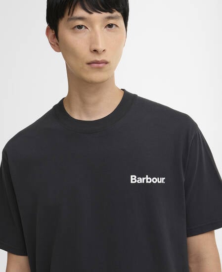 Crossby Archive Logo Oversized T-Shirt Black