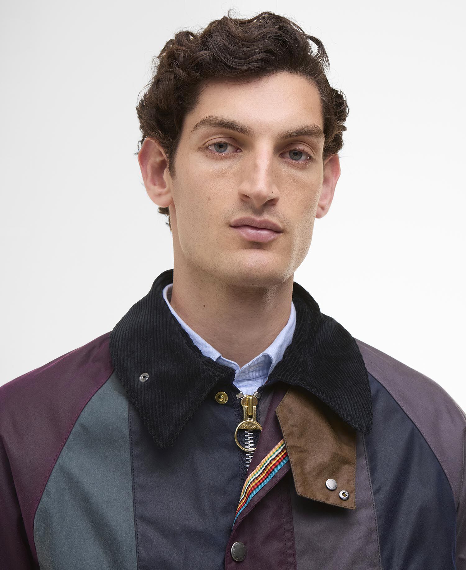 Paul Smith 別注 Barbour Bedale Buy Paul Smith loves Barbour Oversized Bedale Waxed Jacket for GBP