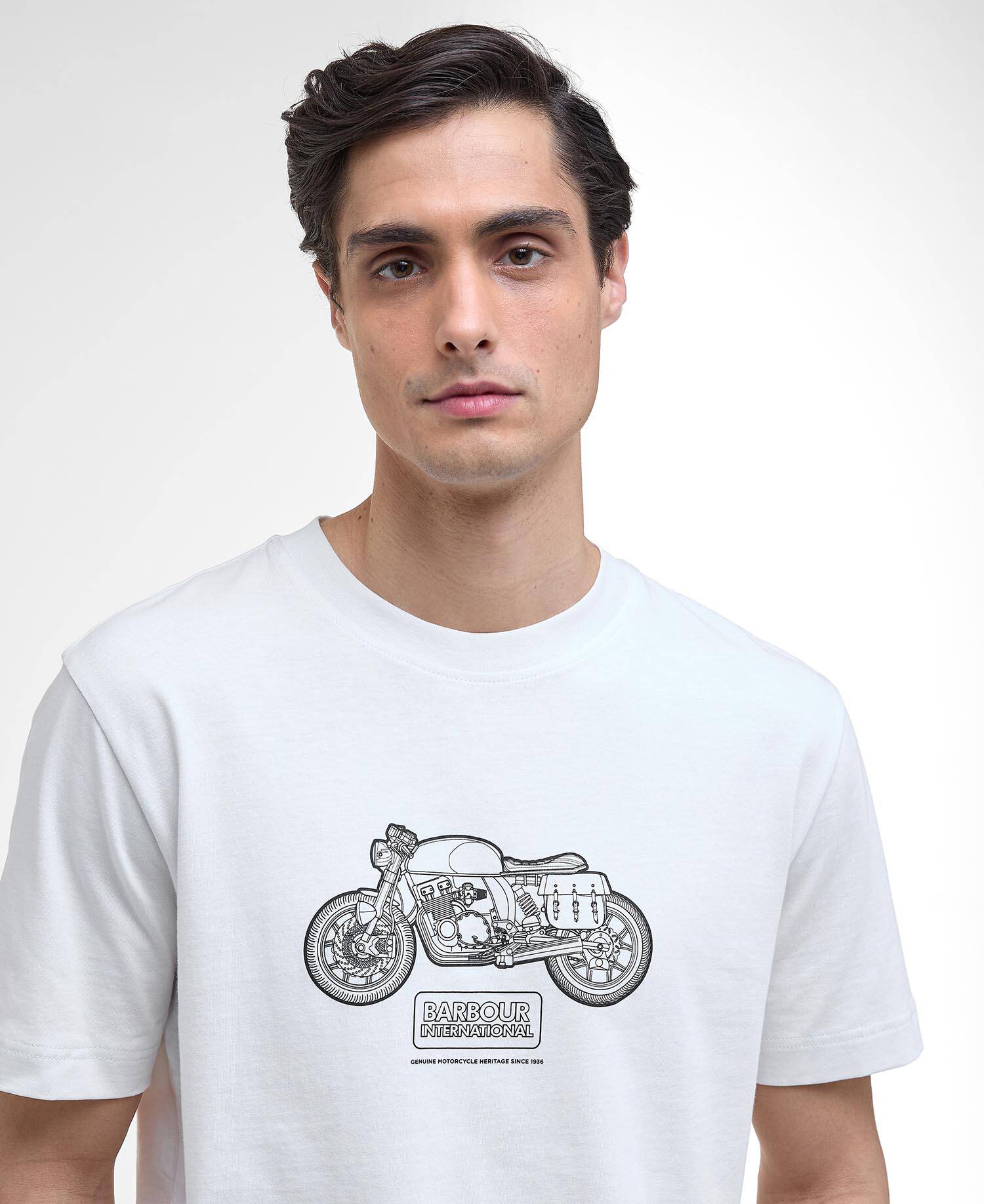 Morris Motorbike Graphic T-Shirt image number 3