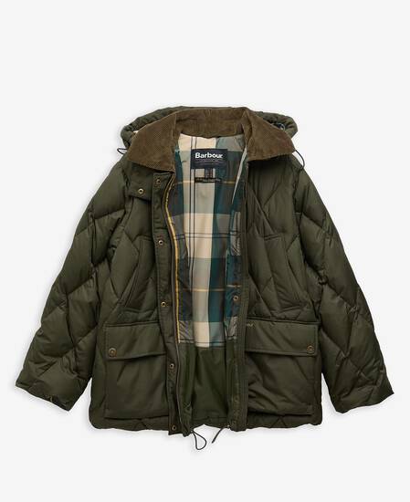 Yasmin Down Puffer Jacket Olive