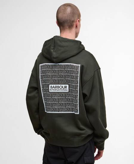 Lever Graphic Hoodie Sage