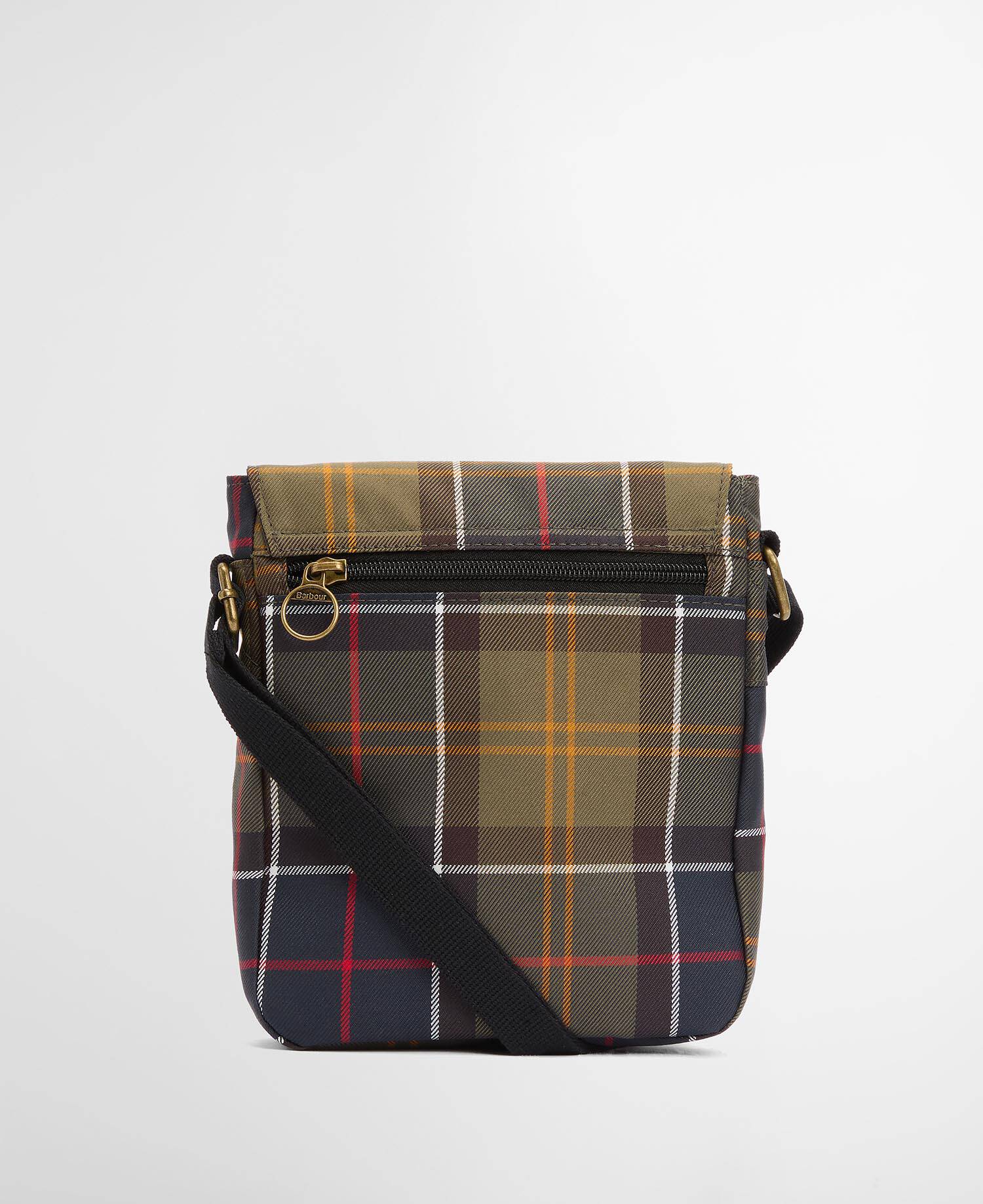 Borsa a tracolla in tartan Torridon image number 2