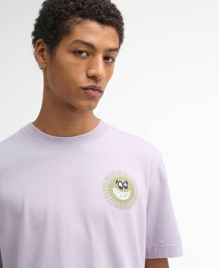 Westbury Relaxed Graphic T-Shirt Heather Mist