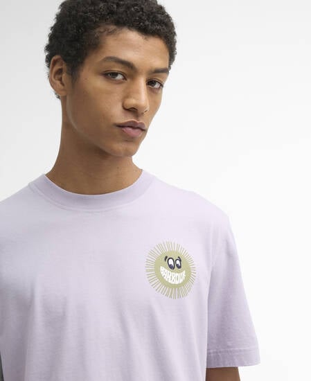 T-Shirt Westbury Relaxed Graphic Heather Mist