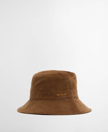 Ebberston Cord Bucket Hat Military Brown