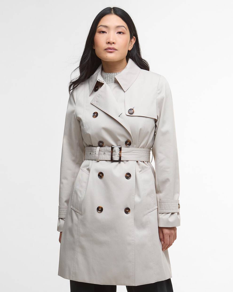 Short Greta Showerproof Trench Coat