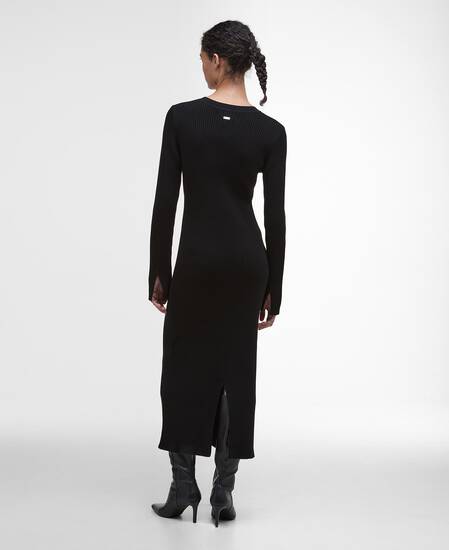 Abito midi in maglia Anastasia Black